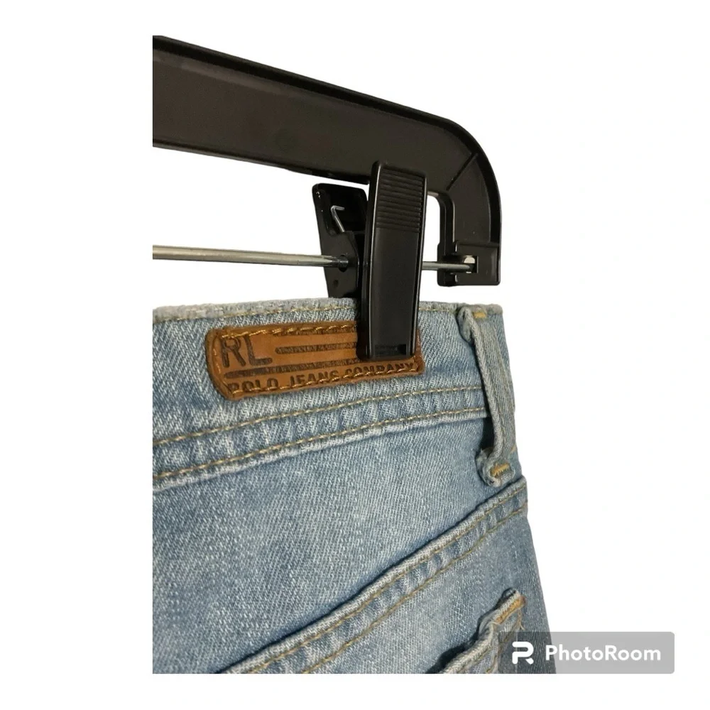 Ralph Lauren Polo Company Bootcut Flare Jeans Size 8 Vintage - Picture 5 of 6